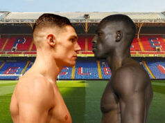 The rematch between Chris Billam-Smith and Riakporhe will take place at the home of Crystal Palace FC.
