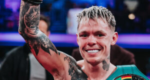 Charlie Edwards claimed the vacant WBC International Silver bantamweight title with a points win over Georges Ory at York Hall on Friday Photo Credit: Wasserman Boxing