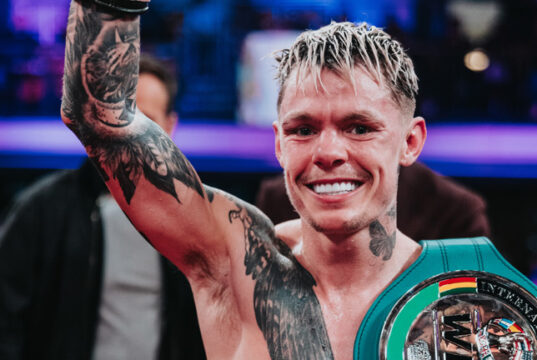 Charlie Edwards claimed the vacant WBC International Silver bantamweight title with a points win over Georges Ory at York Hall on Friday Photo Credit: Wasserman Boxing