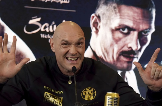 Fury looks to be in peak physical condition (Photo Credit: AP)