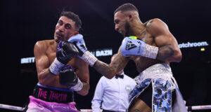 Barrett scored a massive win in Manchester (Photo Credit: Mark Robinson, Matchroom Boxing)