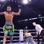 Gomez produced a stunning finish over Kane Baker. (Photo Credit: Mark Robinson, Matchroom)