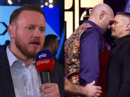 Groves believes Usyk's ability is clear of Fury's (Photo Credit: Sky Sports + Top Rank)