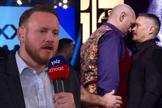 Groves believes Usyk's ability is clear of Fury's (Photo Credit: Sky Sports + Top Rank)