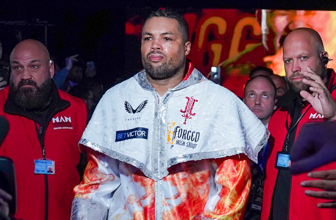 Joe Joyce wants Dillian Whyte showdown