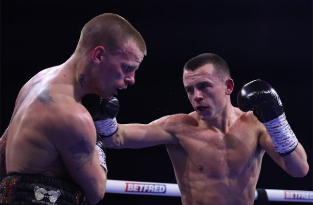 Peter McGrail got back to winning ways with a points win over Marc Leach in Liverpool on Saturday Photo Credit: Mark Robinson/Matchroom Boxing