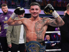 Sam Noakes won the European lightweight title with a points win over Yvan Mendy at York Hall Photo Credit: Noakes and Mendy embrace after their fight Photo Credit: Stephen Dunkley/Queensberry Promotions