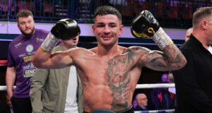 Sam Noakes won the European lightweight title with a points win over Yvan Mendy at York Hall Photo Credit: Noakes and Mendy embrace after their fight Photo Credit: Stephen Dunkley/Queensberry Promotions