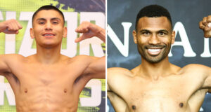 Vergil Ortiz Jr faces Thomas Dulorme in Fresno on Saturday, live on DAZN Photo Credit: Tom Hogan/Hoganphotos-Golden Boy Stephanie Trapp/TGB Promotions