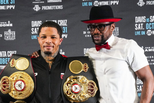 Gervonta Davis claims that his new deal with PBC is worth more than Floyd Mayweather Jr's old SHOWTIME deal Photo Credit: Sean Michael Ham/Mayweather Promotions