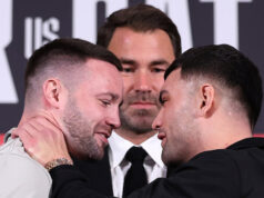 Josh Taylor and Jack Catterall settle their grudge in a rematch in Leeds on Saturday Photo Credit: Mark Robinson/Matchroom Boxing