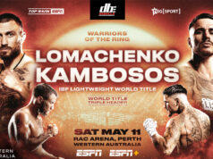 Lomachenko and Kambosos lock horns for lightweight gold in Perth (Top Rank)