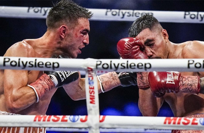 Moloney and Sanchez went to war in Quebec (Photo Credit: Fox Sports)