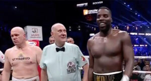Okolie ripped away Rozanski's WBC Bridgerweight strap in Poland (Boxxer 'X' account)