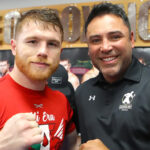 Canelo and De La Hoya’s relationship looks to be beyond saving Photo Credit: Hogan Photos/Golden Boy Promotions