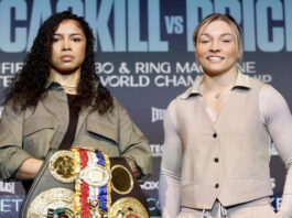 Lauren Price challenges WBA and IBO super lightweight champion Jessica McCaskill in Cardiff on Saturday, live on Sky Sports Photo Credit: Lawrence Lustig/BOXXER
