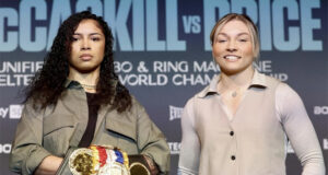 Lauren Price challenges WBA and IBO super lightweight champion Jessica McCaskill in Cardiff on Saturday, live on Sky Sports Photo Credit: Lawrence Lustig/BOXXER