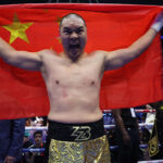 Zhang looked as destructive as ever against Wilder to ensure a 10-0 Queensberry win over Matchroom (Photo Credit: Mark Robinson, Matchroom Boxing)