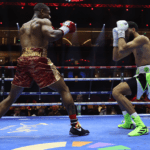Sheeraz overcame early adversity to stop Williams (Photo Credit: Mark Robinson Matchroom Boxing)