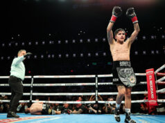 Rodriguez shone against Estrada in Phoenix (Photo Credit: Amanda Westcott, Matchroom)
