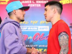 Claggett will look to upset Lopez this Saturday night (Photo Credit: Top Rank)