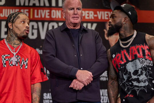 Gervonta Davis defends his WBA lightweight world title against Frank Martin in Las Vegas on Saturday Photo Credit: Esther Lin/Premier Boxing Champions