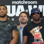 Dillian Whyte says Anthony Joshua could be in for a long night against Daniel Dubois on September 21 Photo Credit: Mark Robinson/Matchroom Boxing