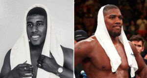 Anthony Joshua has a lookalike called Iffy Onwuachu Photo Credit: Instagram @raphael_dh/PA