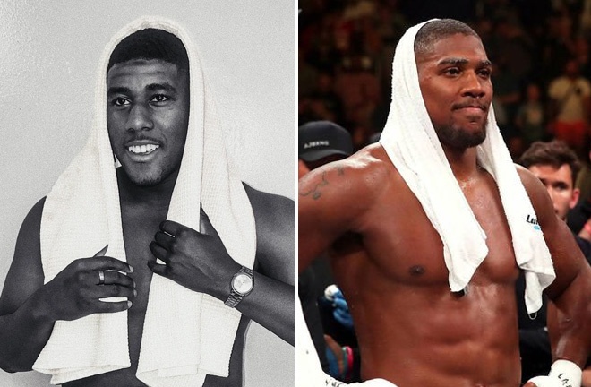 Anthony Joshua has a lookalike called Lewis Sylvester