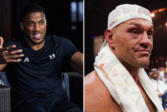 Anthony Joshua has dismissed Tyson Fury's chances against Oleksandr Usyk in their rematch on December 21 Photo Credit: Mark Robinson/Matchroom Boxing/Stephen Dunkley/Queensberry Promotions