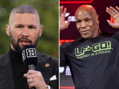 Tony Bellew says Mike Tyson is the world's most identifiable sportsman Photo Credit: Mark Robinson/Matchroom Boxing/Esther Lin/Most Valuable Promotions