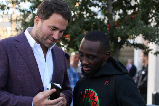 Eddie Hearn has revealed conversation with Terence Crawford about his resume Photo Credit: Matchroom Boxing