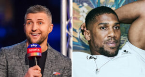Froch has once again sent a jibe Joshua's way Photo Credit: Dave Thompson/Mark Robinson/Matchroom Boxing
