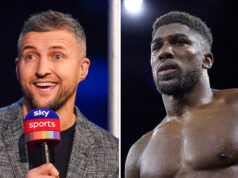 Froch has once again sent a jibe Joshua's way (Photo Credit: Dave Thompson/Mark Robinson/Matchroom Boxing)