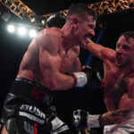 Heaney and Pauls could not be separated in their fight meeting in March Photo Credit: Stephen Dunkley/Queensberry Promotions