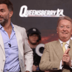 Hearn and Warren have been working harmoniously throughout 2024 (Photo Credit: Matchroom Boxing)