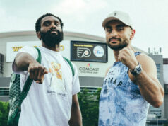 Jaron Ennis makes a first defence of his IBF welterweight world title against David Avanesyan in Philadelphia on Saturday, live on DAZN Photo Credit: Matchroom Boxing