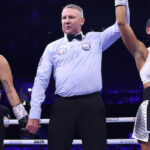 Courtney suffered the first defeat of her professional career to Zapotoczna Photo Credit: Mark Robinson/Matchroom Boxing