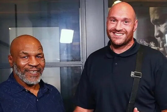 Tyson and Fury are firm friends - but who would have won? (Photo Credit: Intsagram)