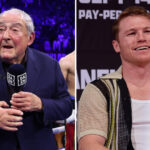 Bob Arum wants to match Canelo Alvarez with Christian Mbilli Photo Credit: Mark Robinson/Matchroom Boxing/Esther Lin/Premier Boxing Champions