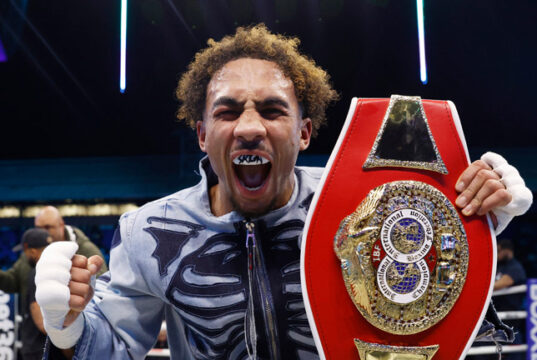 Ben Whittaker is open to facing BOXXER stablemate Chris Eubank Jr Photo Credit: Lawrence Lustig/BOXXER
