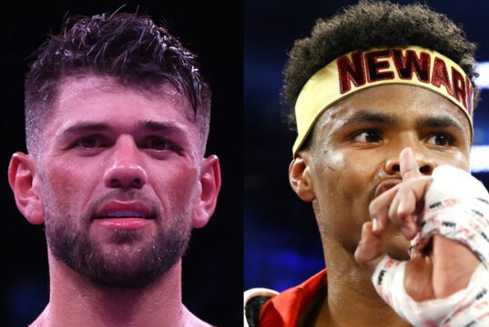 Cordina was full of praise for Stevenson's skills (Photo Credit: Richard Pelham, The Sun, Mikey Williams Top Rank)