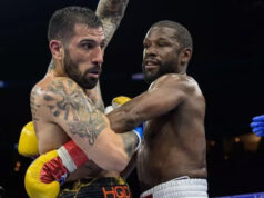 Floyd Mayweather Jr and John Gotti III last fought each other in June 2023 Photo Credit: Michele Eve Sandberg/REX/Shutterstock