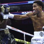 Iglesias stopped Agbeko Photo Credit: Mikey Williams/Top Rank