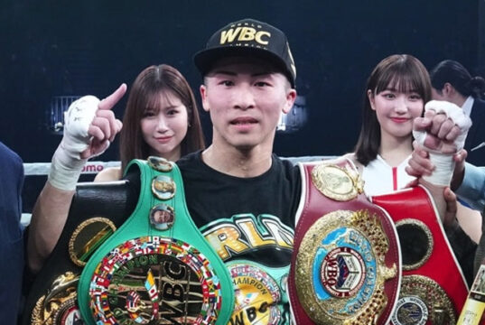 Despite his achievements, Inoue is not Froch's number one Photo Credit: Naoki Fukuda