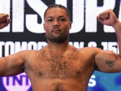 Efforts are being made to find a replacement opponent for Joyce Photo Credit: Stephen Dunkley/Queensberry Promotions