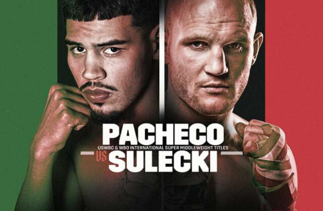 Pachecho steps up against Sulecki this weekend (DAZN)