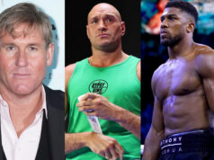 Jordan has asked an uncomfortable question about Fury and Joshua (Photo Credit: The Sun, Mikey Williams Top Rank, Nick Potts AP)
