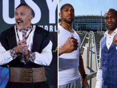 Oleksandr Usyk has backed Anthony Joshua to beat Daniel Dubois next month Photo Credit: Mark Robinson Matchroom Boxing