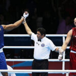 Joshua won a close decision against Dychko in 2012 (Photo Credit: Action Images)